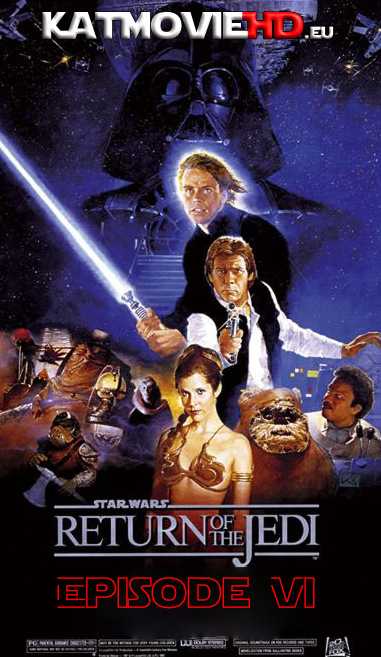 Star Wars Episode VI Return of the Jedi (1983) BluRay 720p 480p Dual Audio (Hindi Dubbed + English) Esubs .